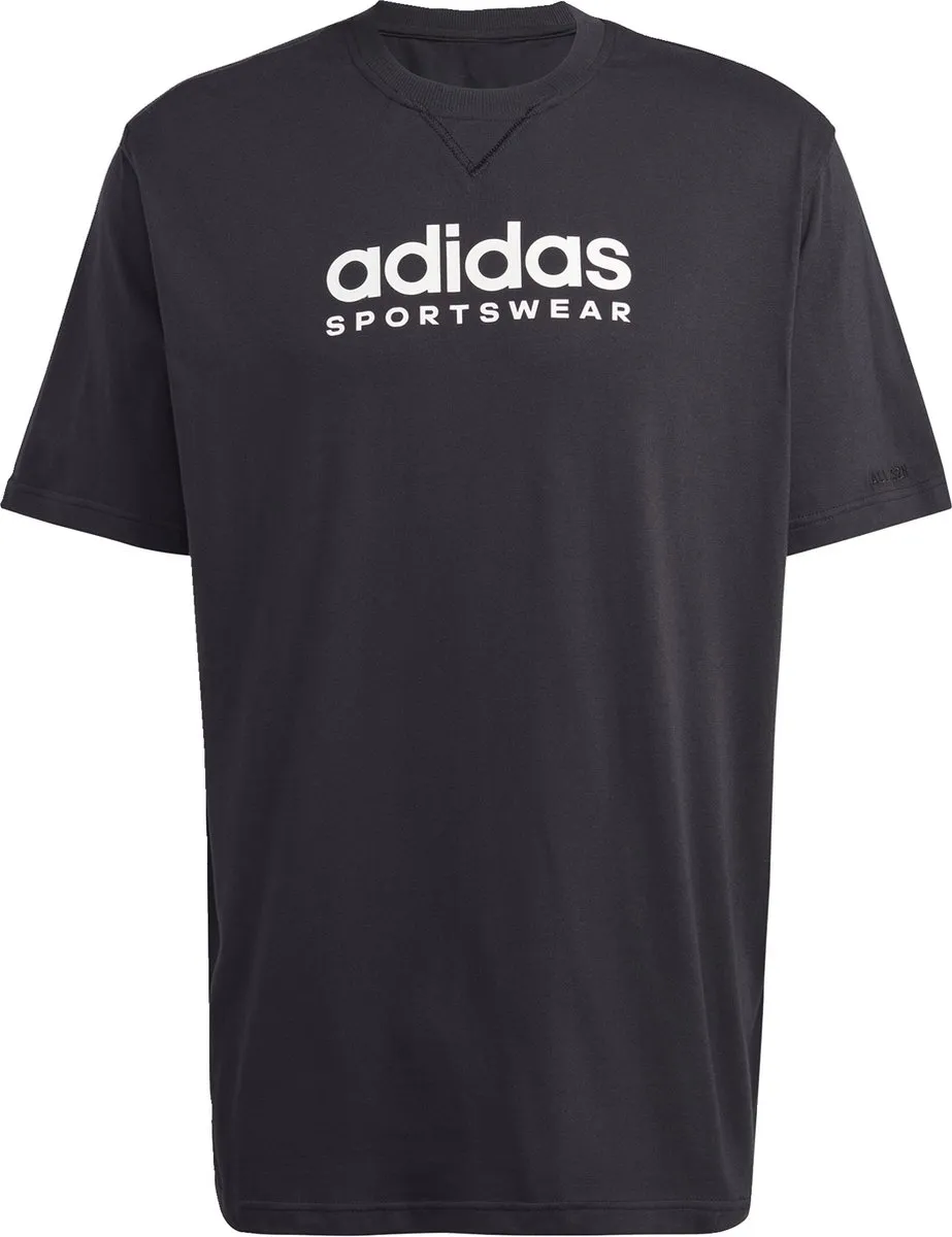 adidas Sportswear All SZN Graphic T-shirt IC9815 - L - Zwart