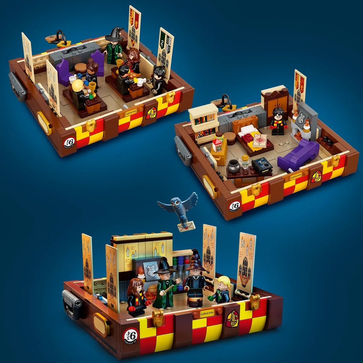 LEGO Harry Potter Zweinstein Magische Hutkoffer 76399 - 603 Stukken - afbeelding 3 van 6