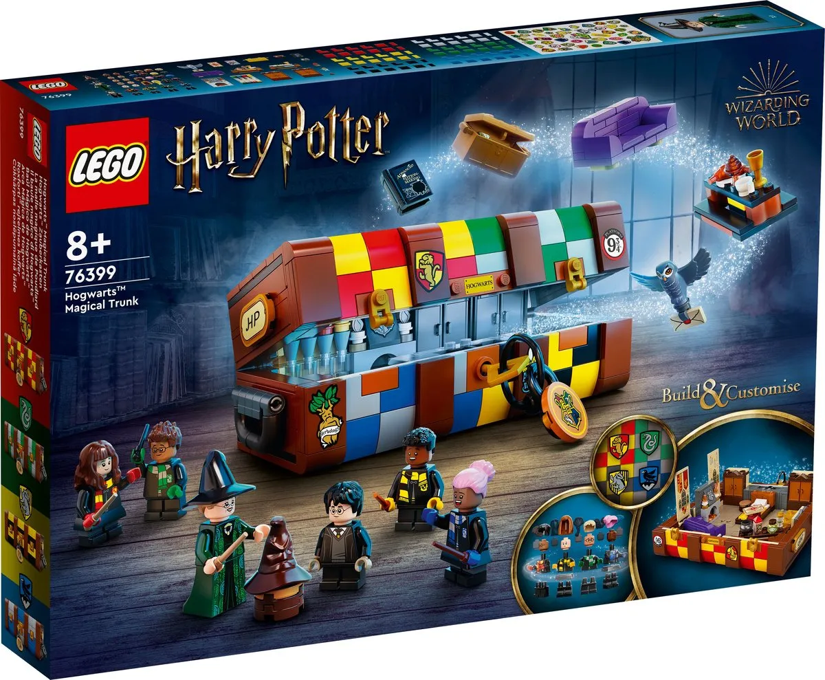 LEGO Harry Potter Zweinstein Magische Hutkoffer 76399 - 603 Stukken - afbeelding 2 van 6
