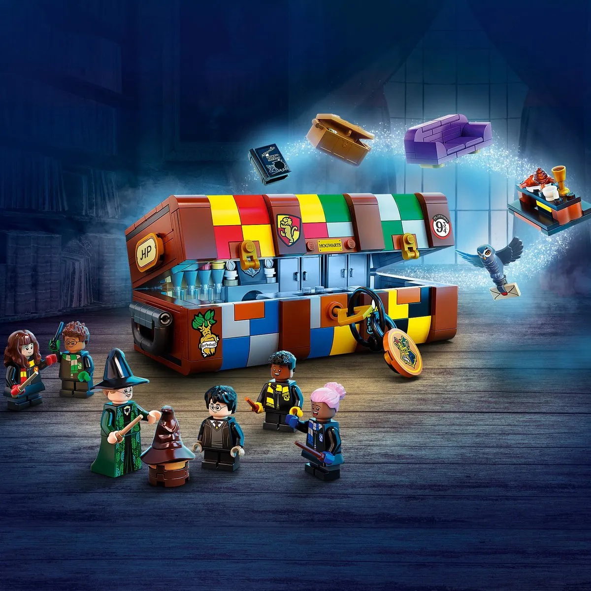 LEGO Harry Potter Zweinstein Magische Hutkoffer 76399 - 603 Stukken - afbeelding 5 van 6