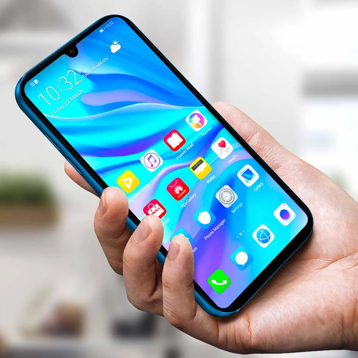 Huawei P30 Lite LCD Touchscreen Blauw