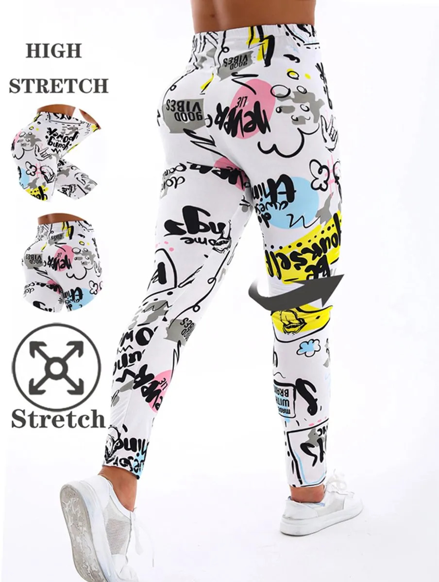 RedParrot Streetstyle Sportlegging HipHop Dames Wit M