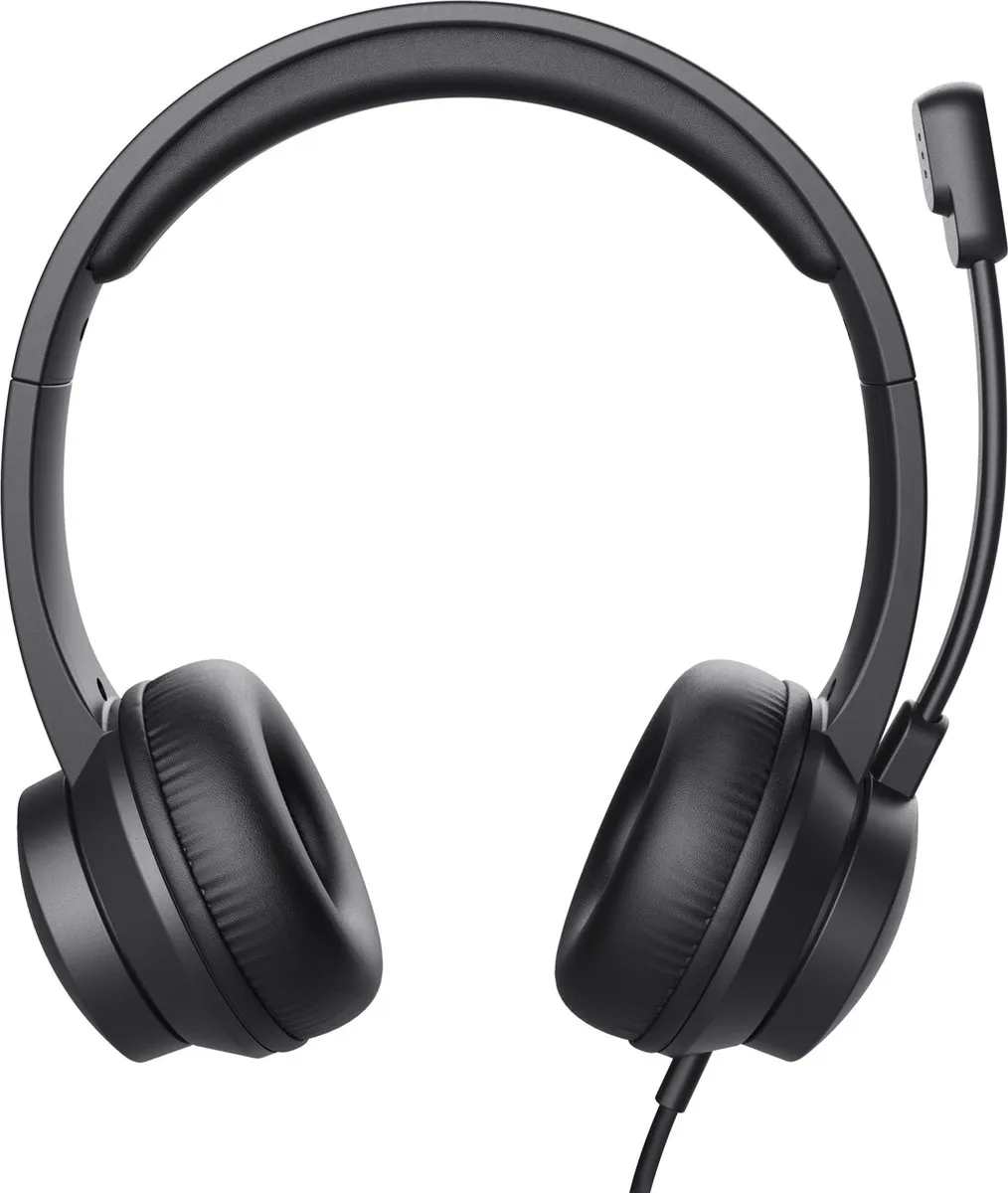 Trust HS-150 Bedrade Headset - Kantoor - Zwart