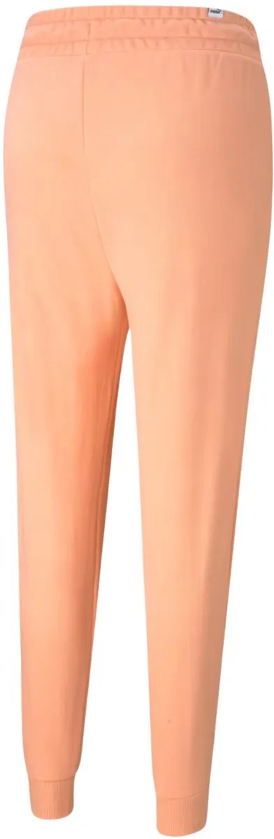 PUMA Dames Modern Basics Joggingbroek - Maat M - Perzik
