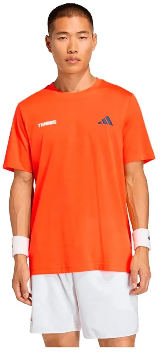 Adidas Tennis Hot Egg Graphic T-shirt M