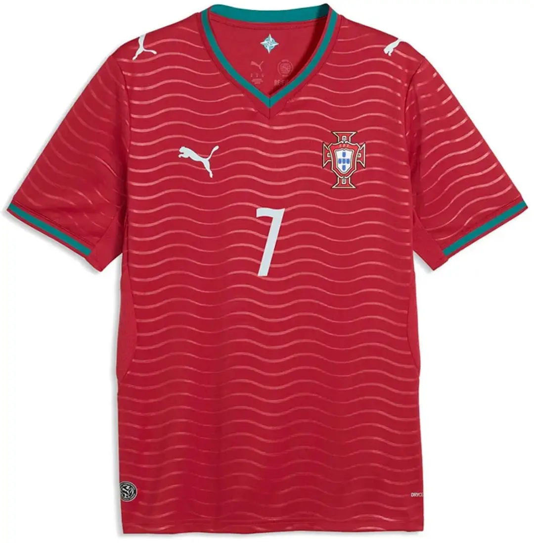 PUMA Portugal 25/26 Thuis T-shirt - XS - Rood