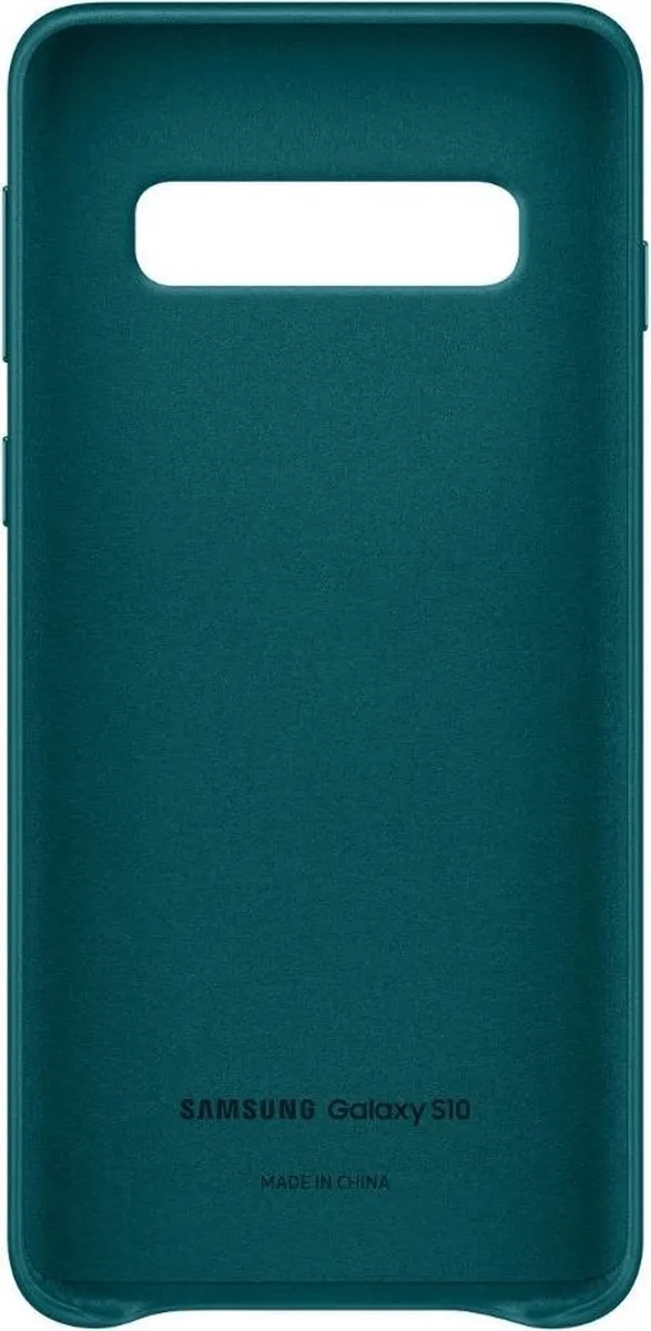 Samsung Lederen Cover Galaxy S10 - Groen - 8801643644550 - afbeelding 6 van 6