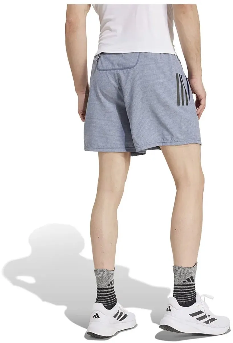 adidas Own The Run 9" Korte Broek - XL - Grijs