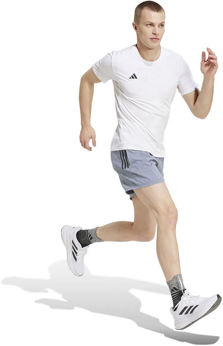 adidas Own The Run 9" Korte Broek - XL - Grijs