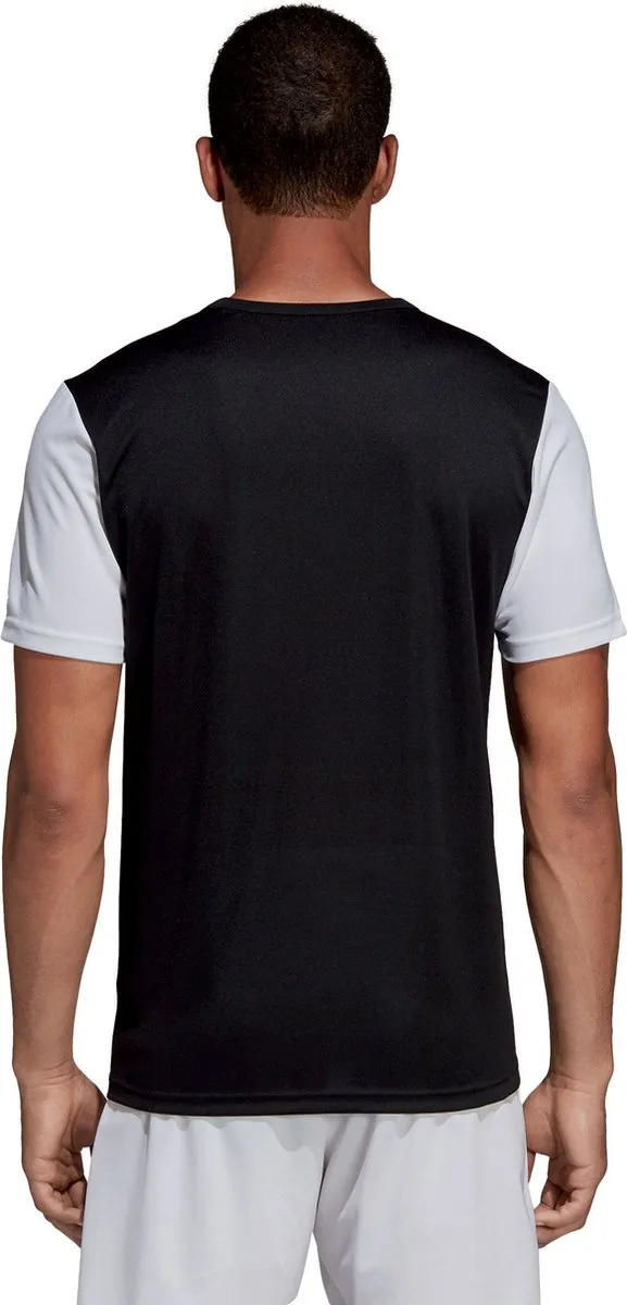 adidas Estro 19 Sportshirt 140 - Zwart/Wit