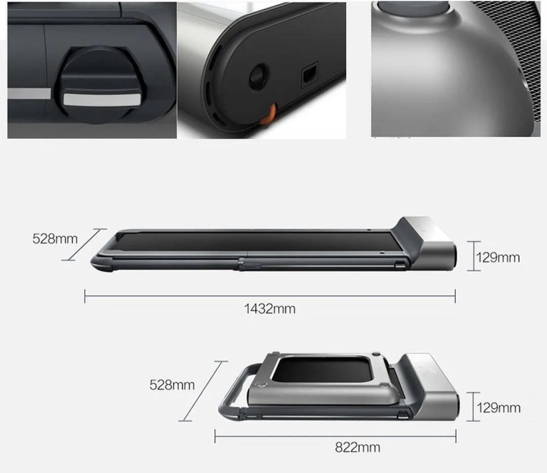 Xiaomi KingSmith WalkingPad R1 Pro Loopband - 1.25 pk - 3 Programma's - Zwart - afbeelding 5 van 6