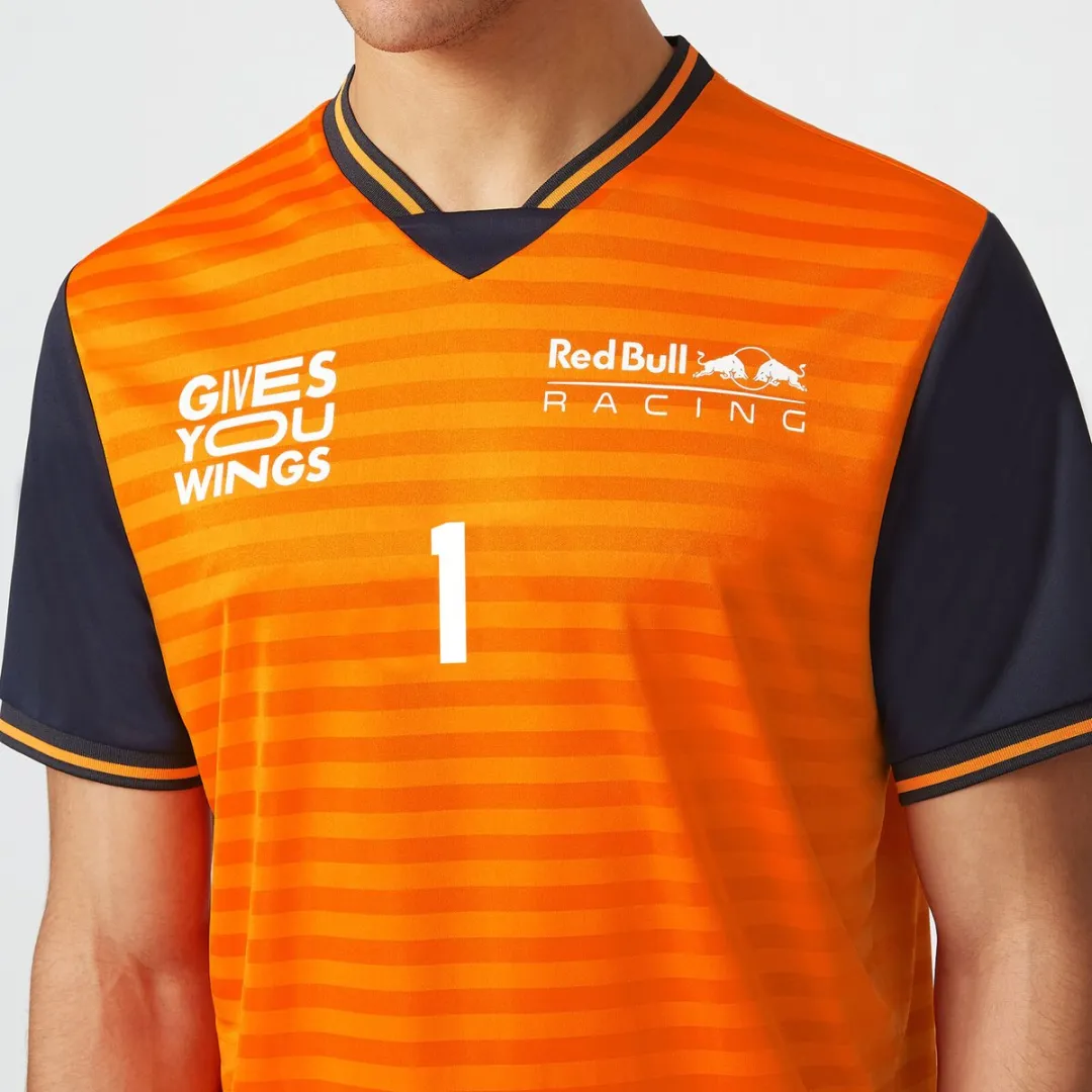 Red Bull Racing Max Verstappen Oranje Shirt XXL - Formule 1 2022