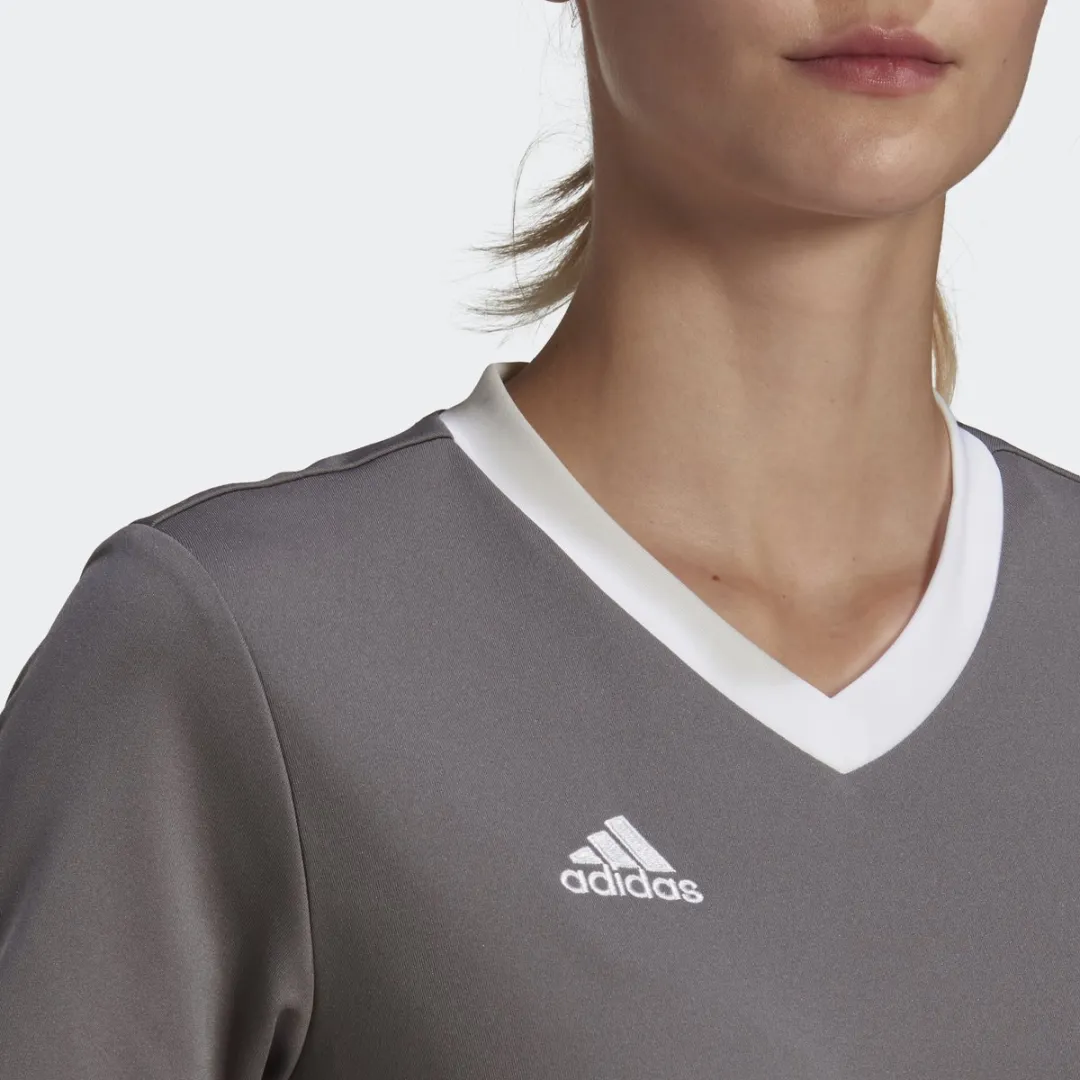 adidas Performance Entrada 22 Voetbalshirt - Grijs L