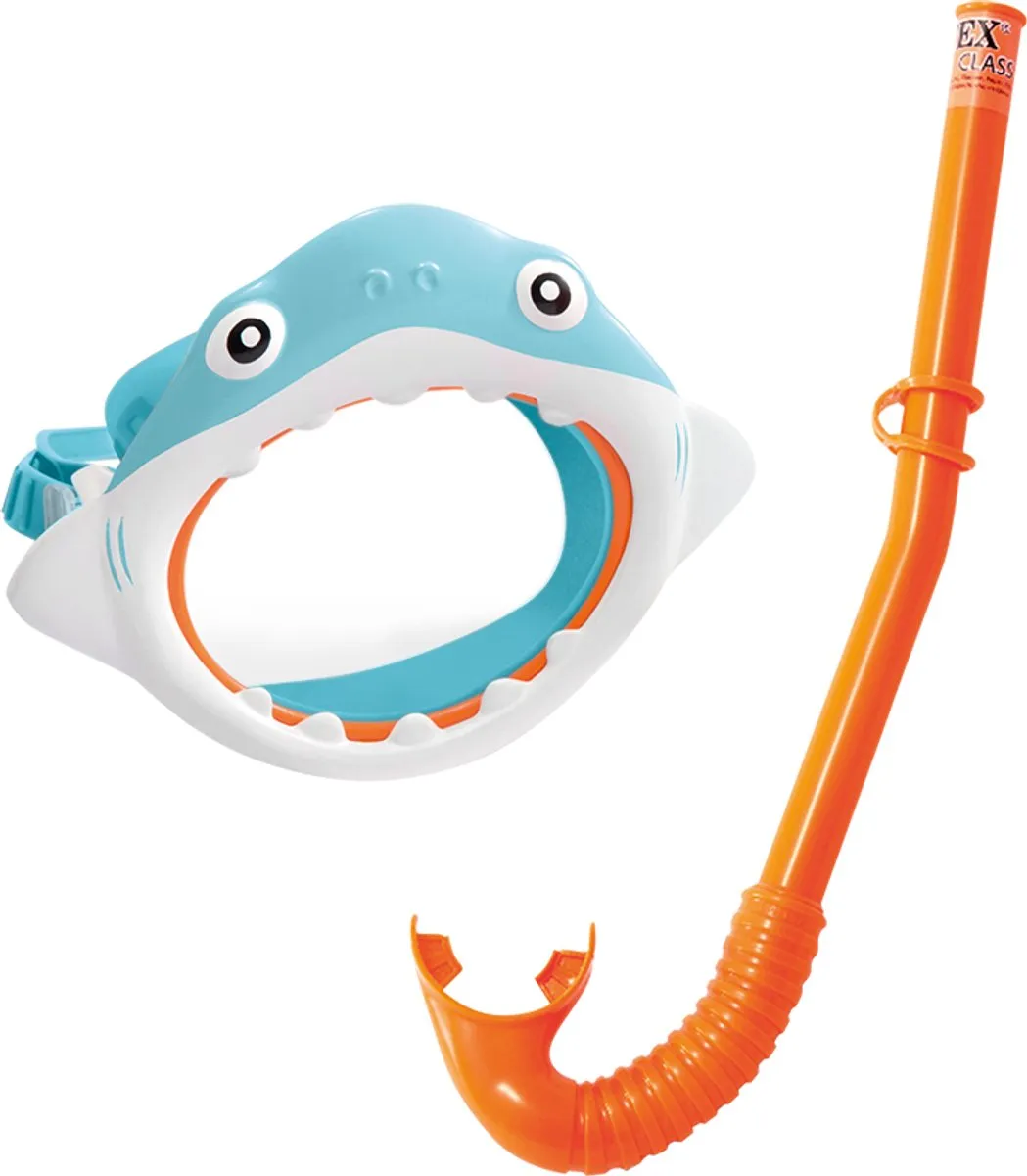 Intex Shark Fun Junior Snorkelset - Duikbril - afbeelding 6 van 6
