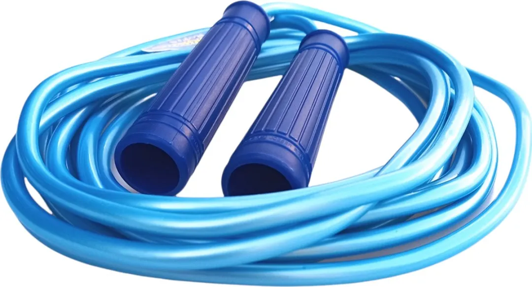 Jobber Lang Springtouw 5m - Verstelbaar - Blauw