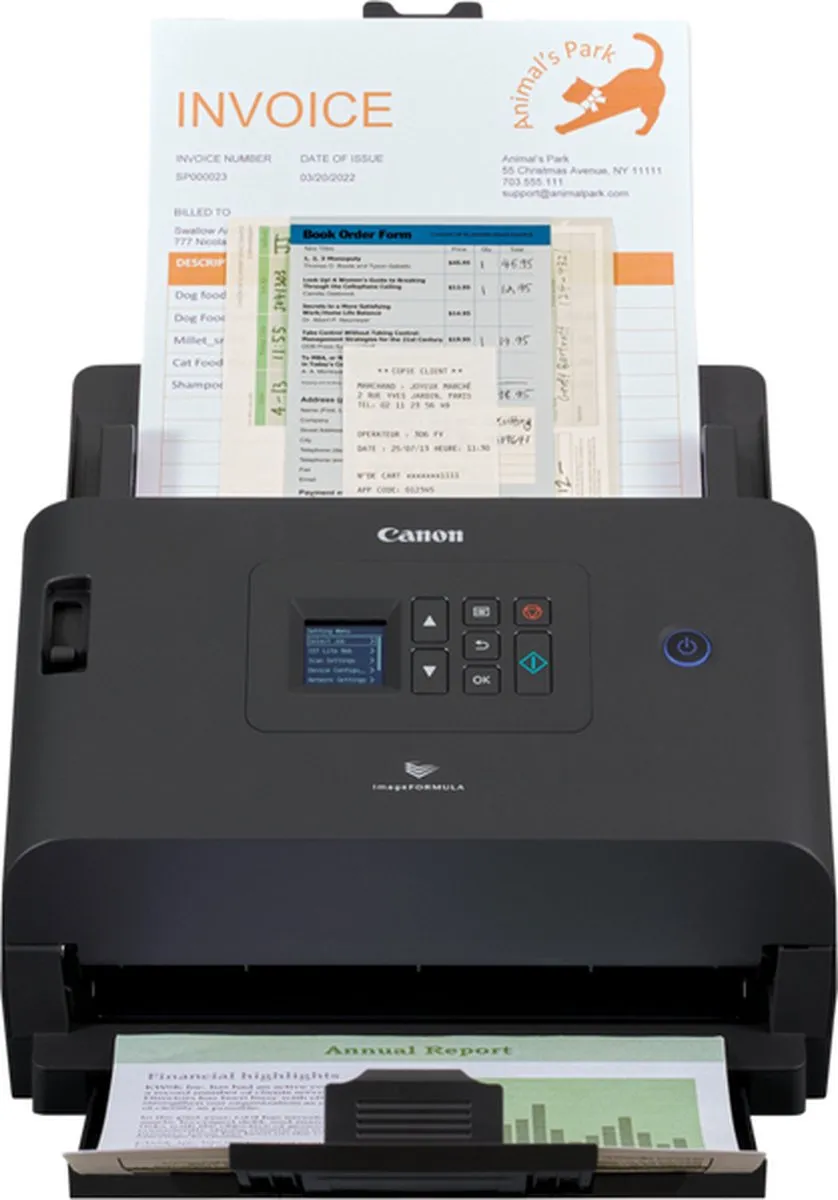Canon imageFORMULA DR-S250N Paginascanner - A4 Zwart