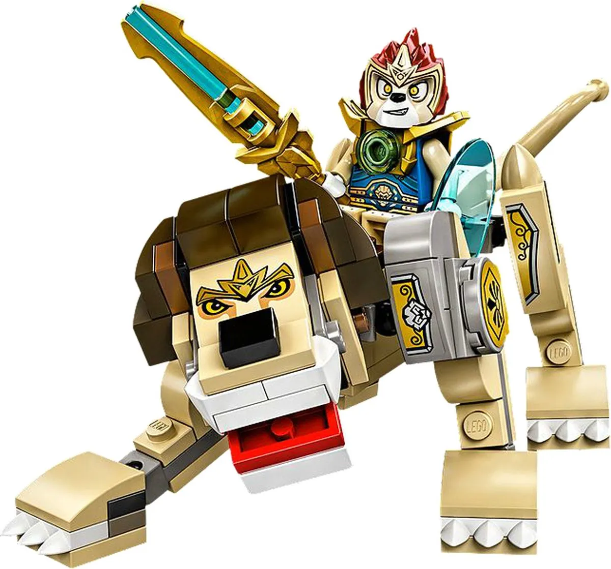 LEGO Chima Leeuw Legendebeest 70123 - Meerkleurig - afbeelding 6 van 6