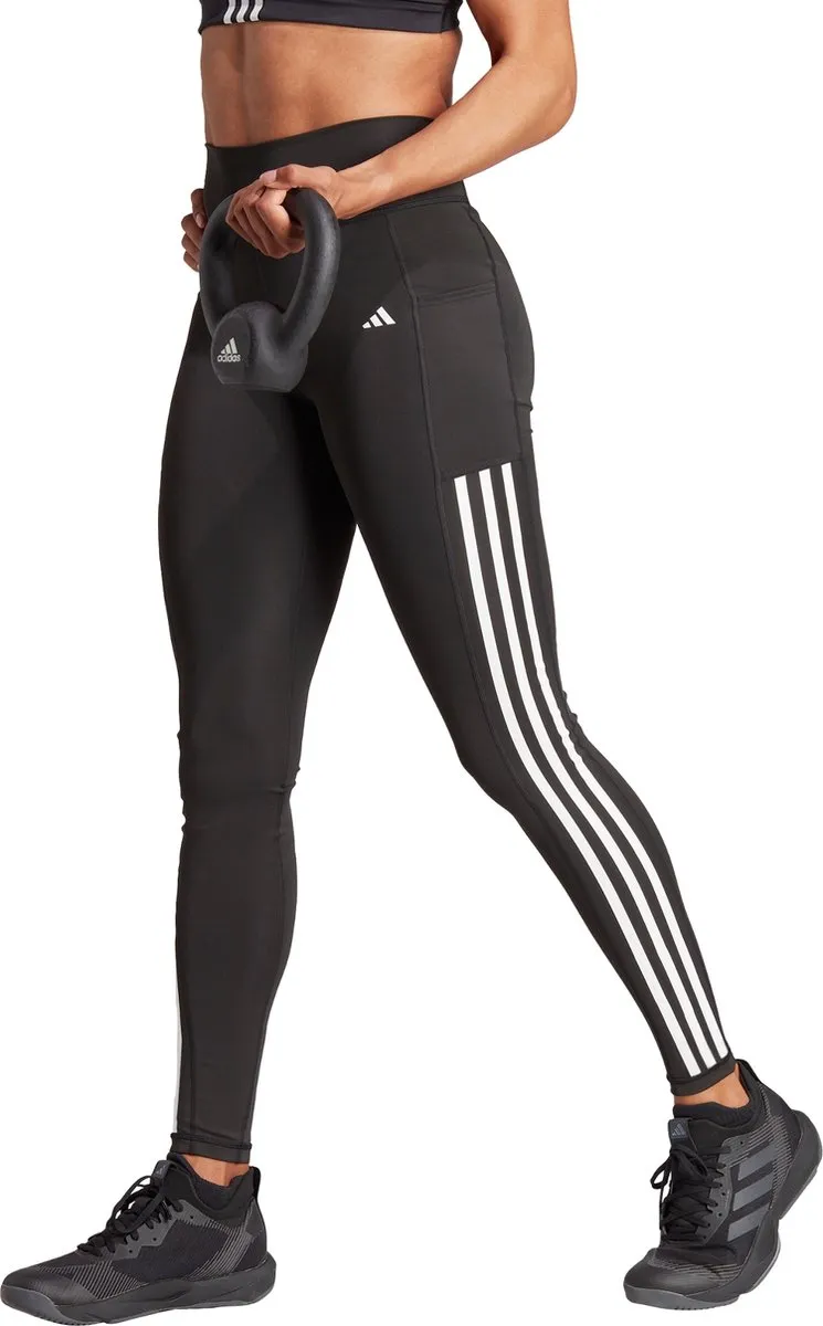 adidas Performance Optime 3-Stripes Lange Legging XS