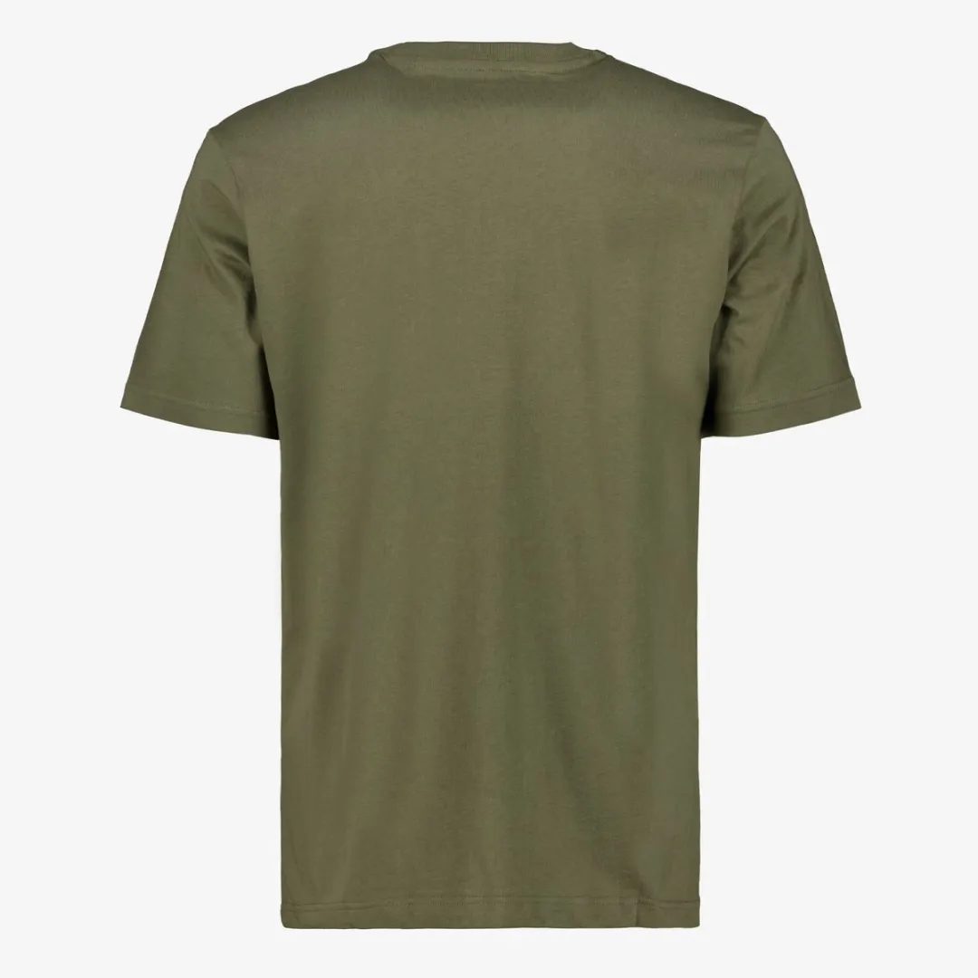 Adidas Camo Logo Graphic Heren T-shirt - L - Groen