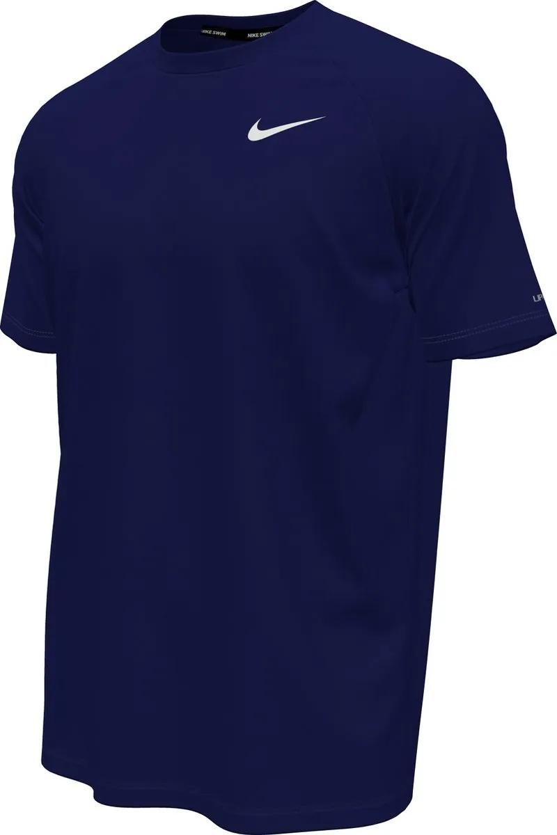Nike Swim Essential Short Sleeve Hydroguard Heren Zwemshirt - XL