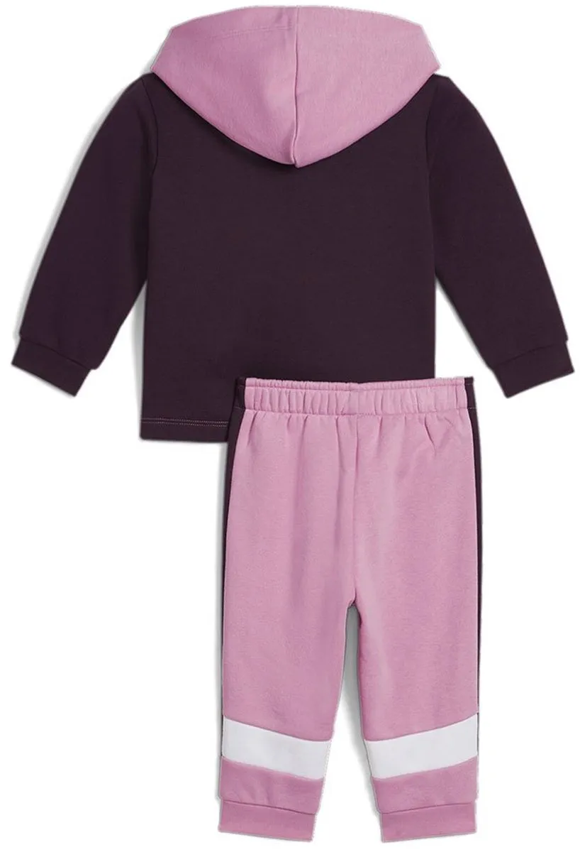 PUMA Minicats Colorblock Set - Pantalon 4-6 mnd - Mauved Out