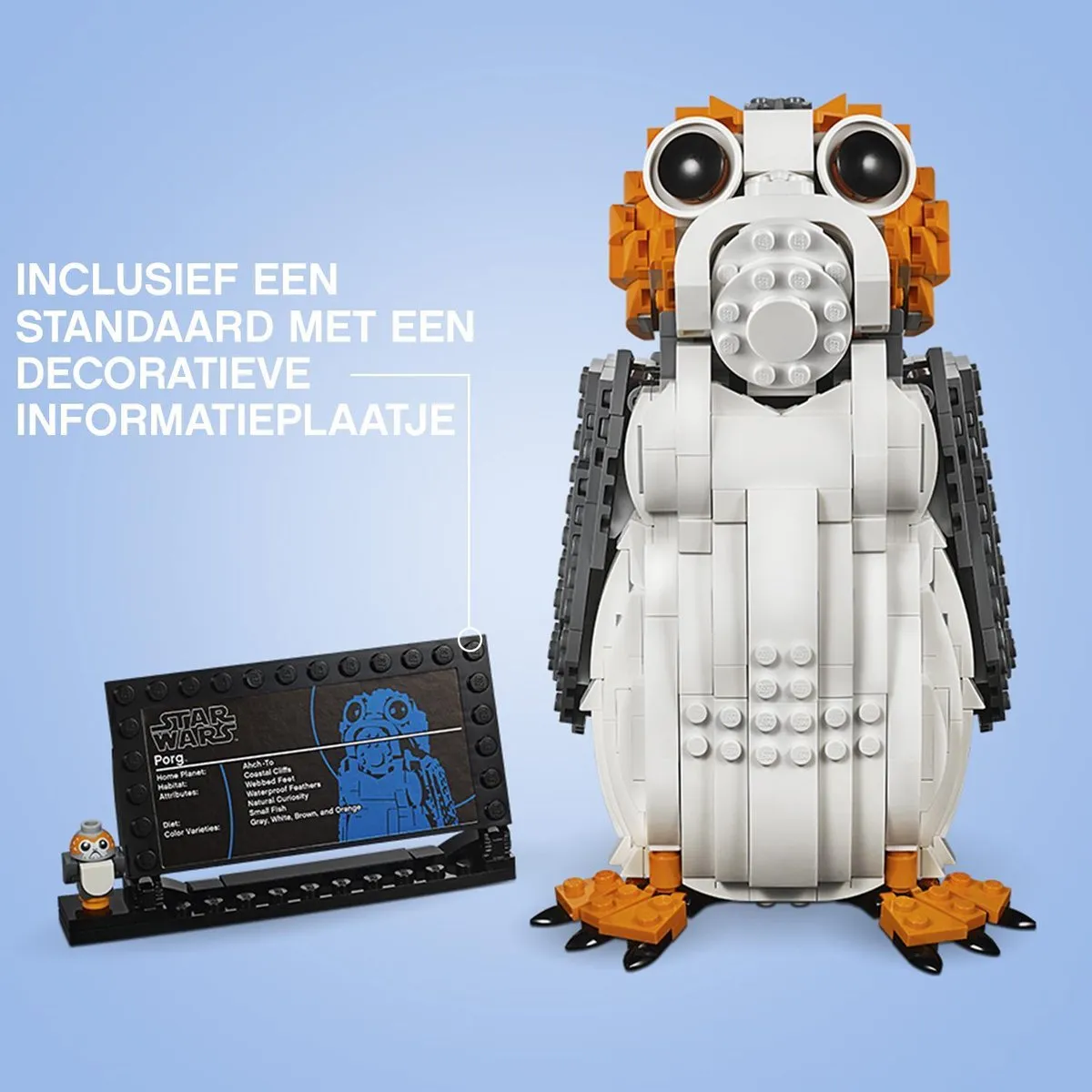 LEGO Star Wars Porg 75230 - 811 Stenen - Wit - afbeelding 6 van 6