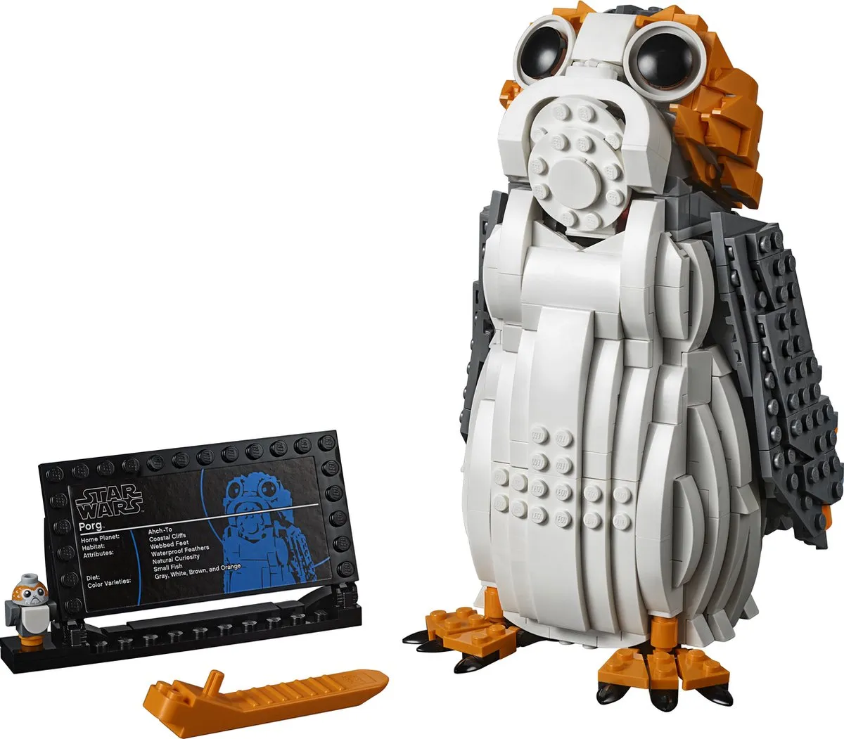 LEGO Star Wars Porg 75230 - 811 Stenen - Wit - afbeelding 3 van 6