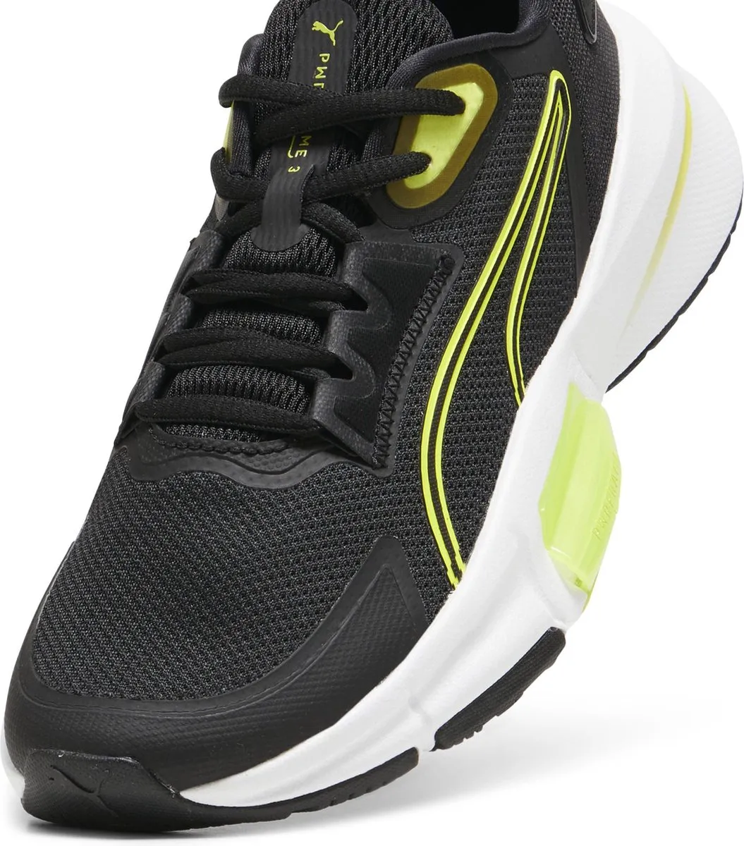 PUMA PWRFrame TR 3 Wn's Dames Sportschoenen 38 - Zwart/Lime Pow/Wit