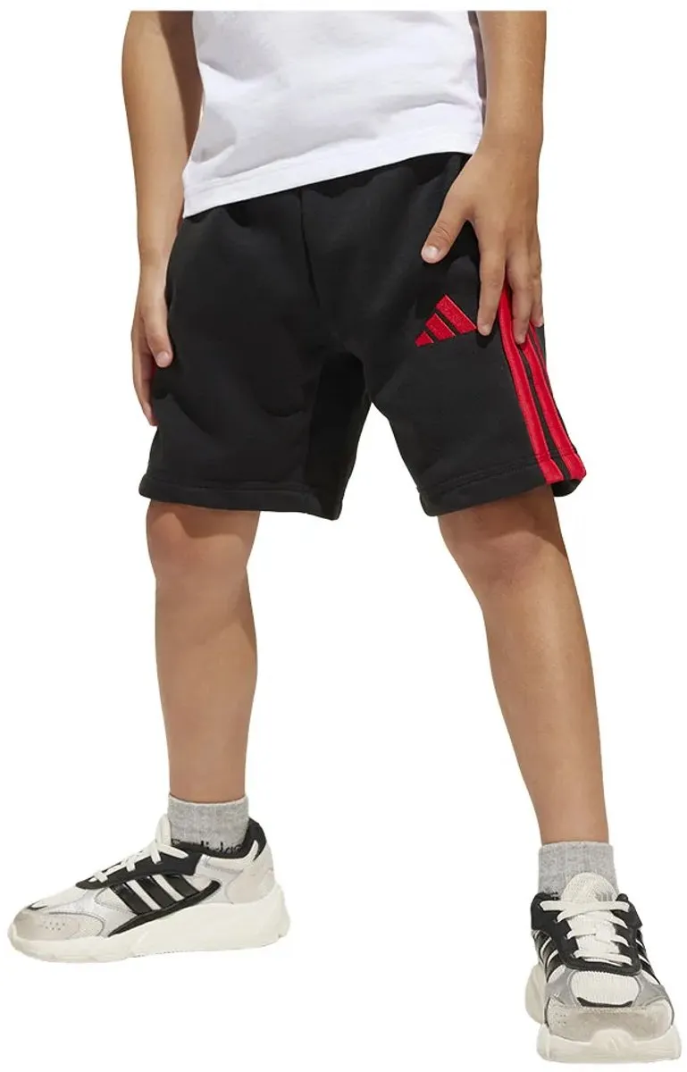adidas Essentials Korte Broek 116 - Zwart/Rood