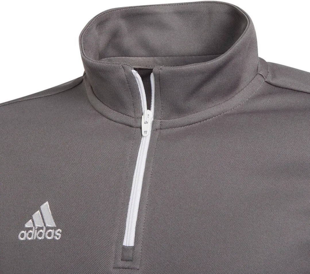 Adidas Entrada 22 Trainingssweater Junior 164 - Grijs/Wit