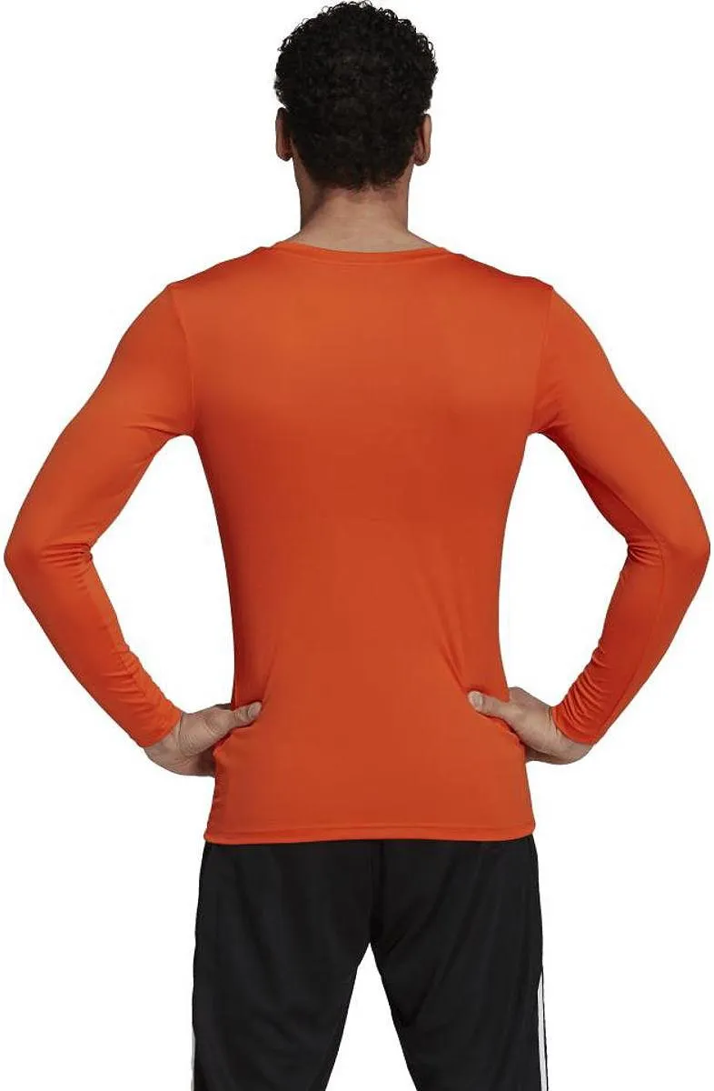 Adidas Base Tee GN7508 Lange Mouw Heren - XL - Oranje