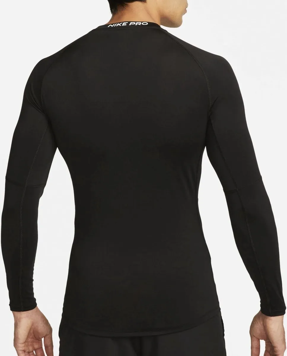 Nike Pro Dri-FIT Shirt Heren L - Zwart