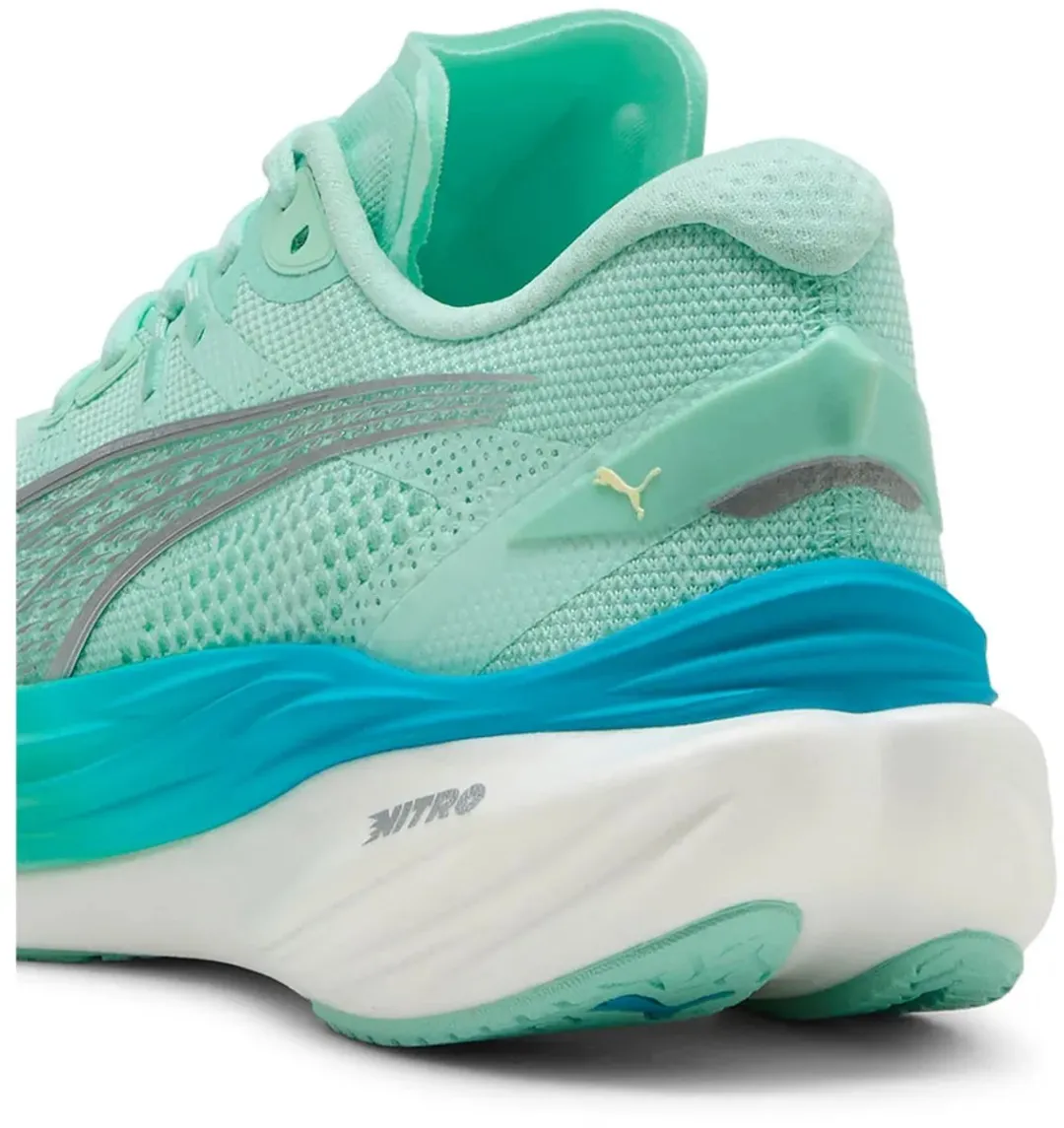 PUMA Deviate Nitro 3 Hardloopschoenen - EU 36 - Mint Melt/Speed Blue