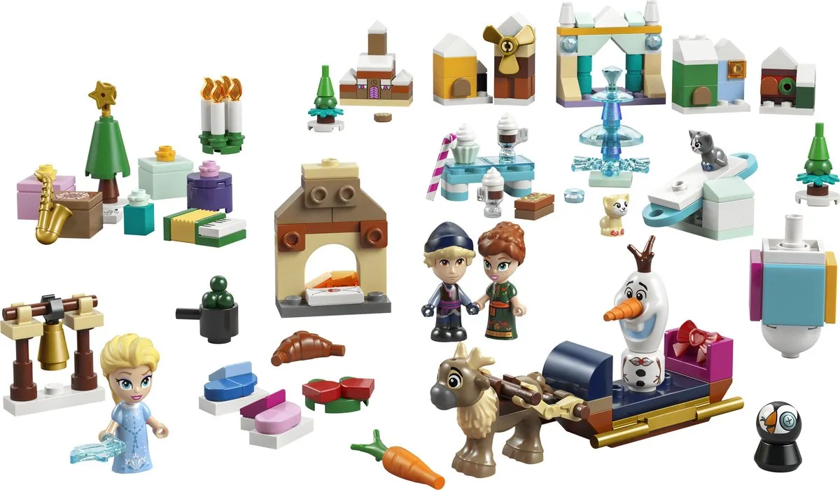 LEGO Disney Frozen Adventskalender 2025 43273 - 231 Stuks - Multicolor - afbeelding 6 van 6