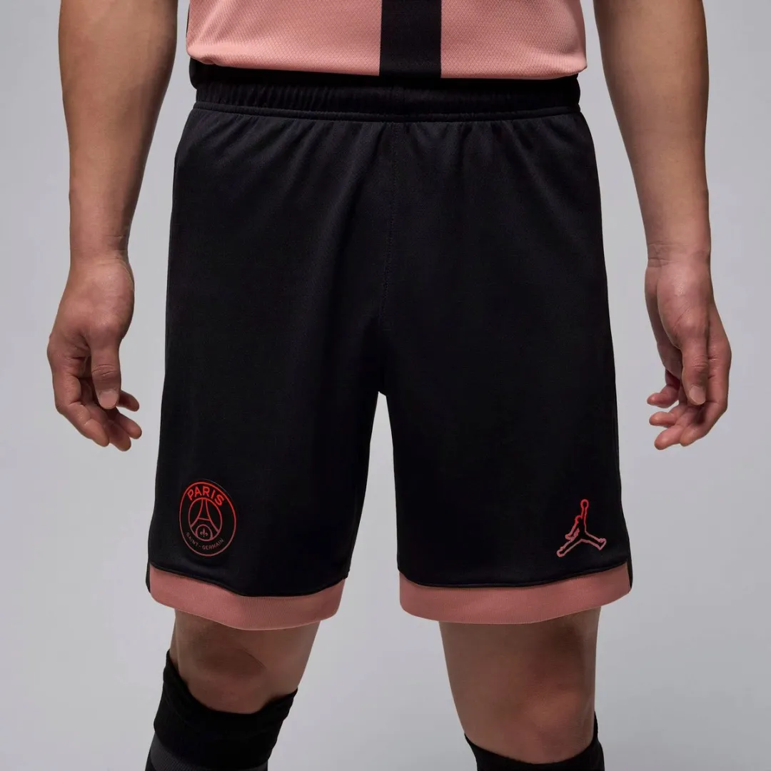 Nike Paris Saint-Germain Stadium 3rd Short Heren - Maat M - Zwart/Roz