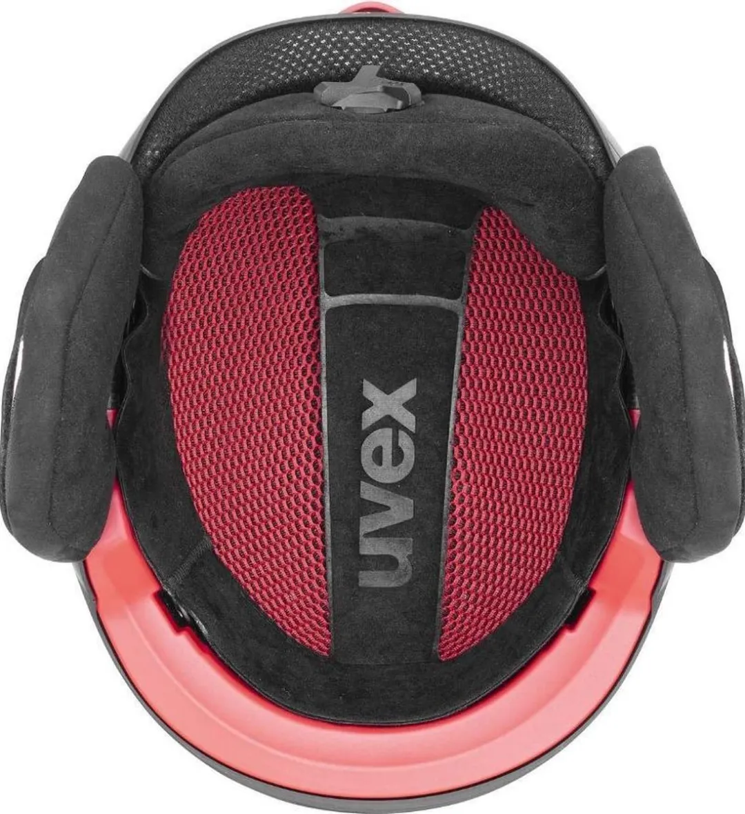 Uvex Legend Pro Skihelm - 52/55cm - Zwart Rood