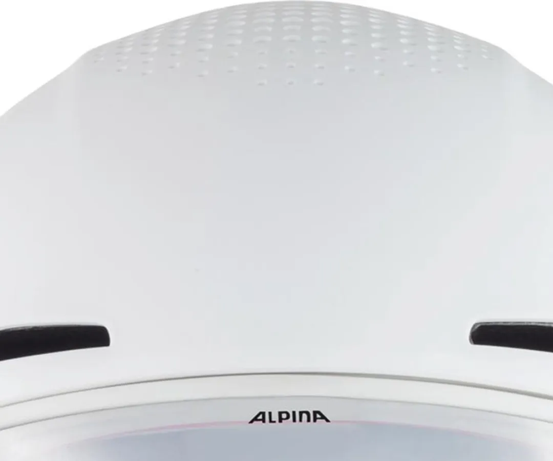 Alpina Alto V Skihelm - Maat 51-55cm - Wit Matt
