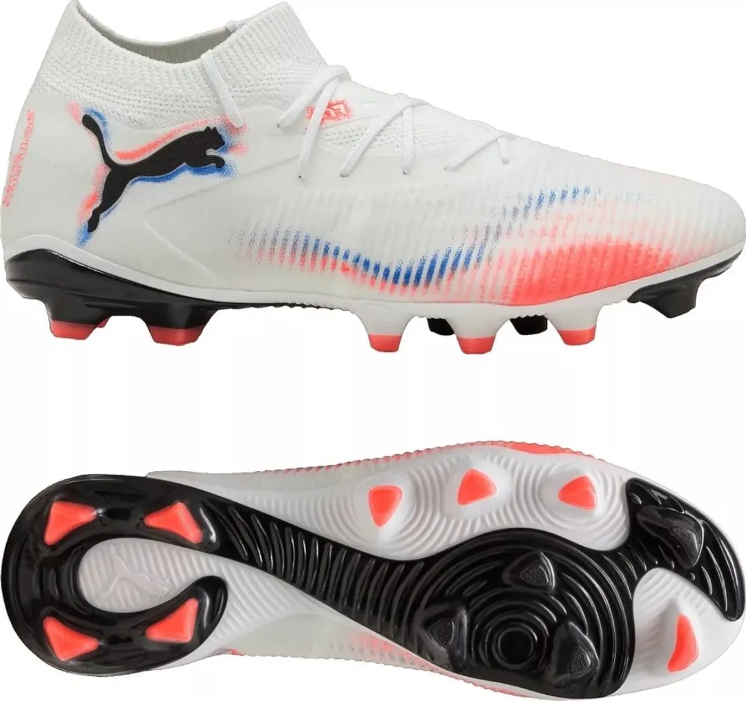 PUMA Future 8 Match FG Voetbalschoenen - 40 - Wit