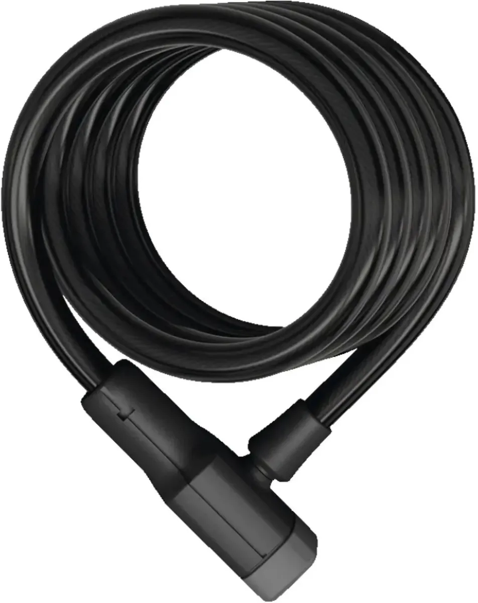 ABUS Spiraalkabelbooster 6512K/180 Fietsslot - 180cm - Zwart
