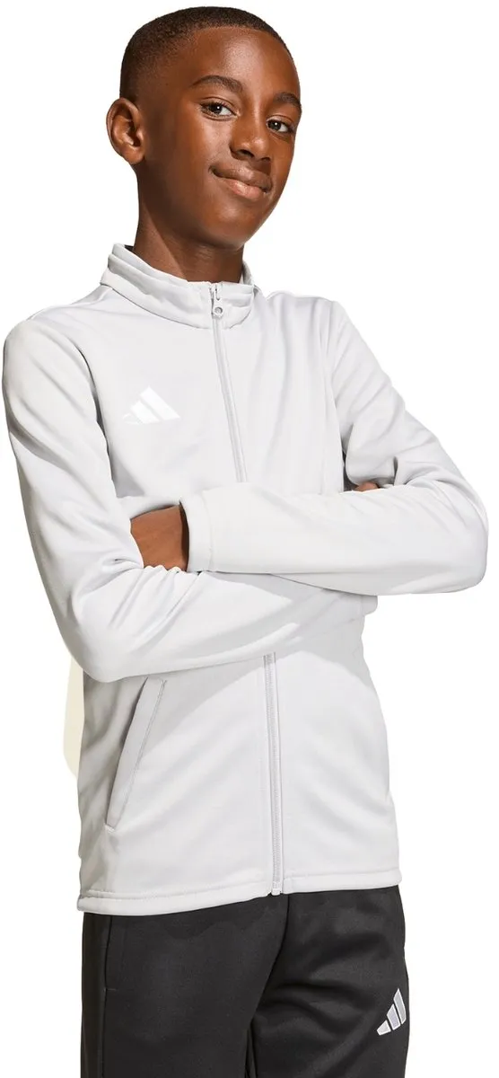 Adidas Entrada 26 Track Trui Kinderen - Lichtgrijs 116