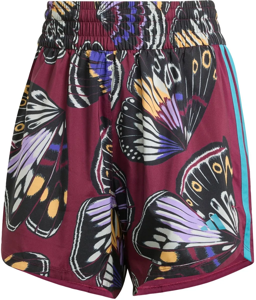 adidas X Farm Pacer Short Dames - Rood - XS