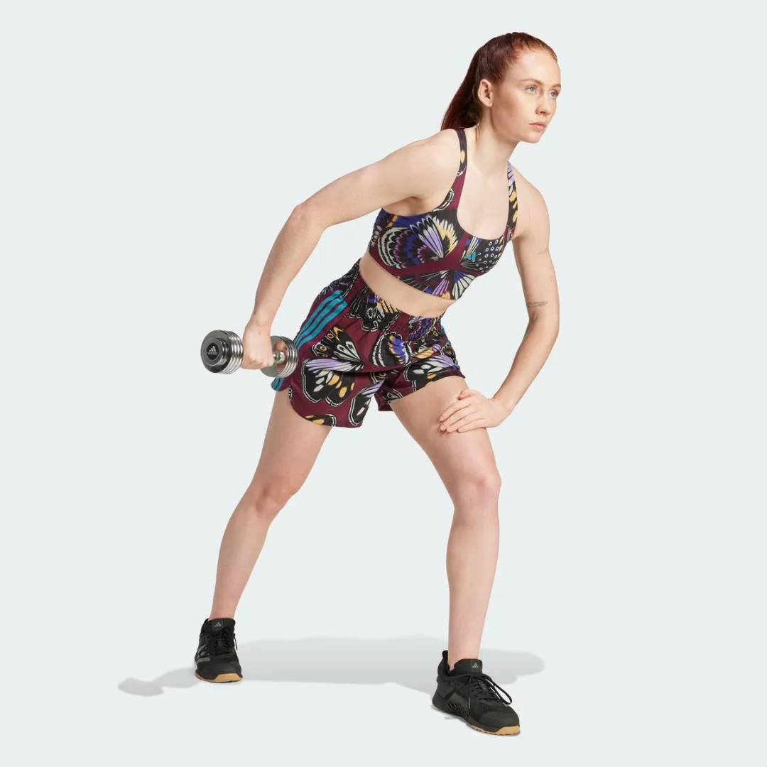 adidas X Farm Pacer Short Dames - Rood - XS