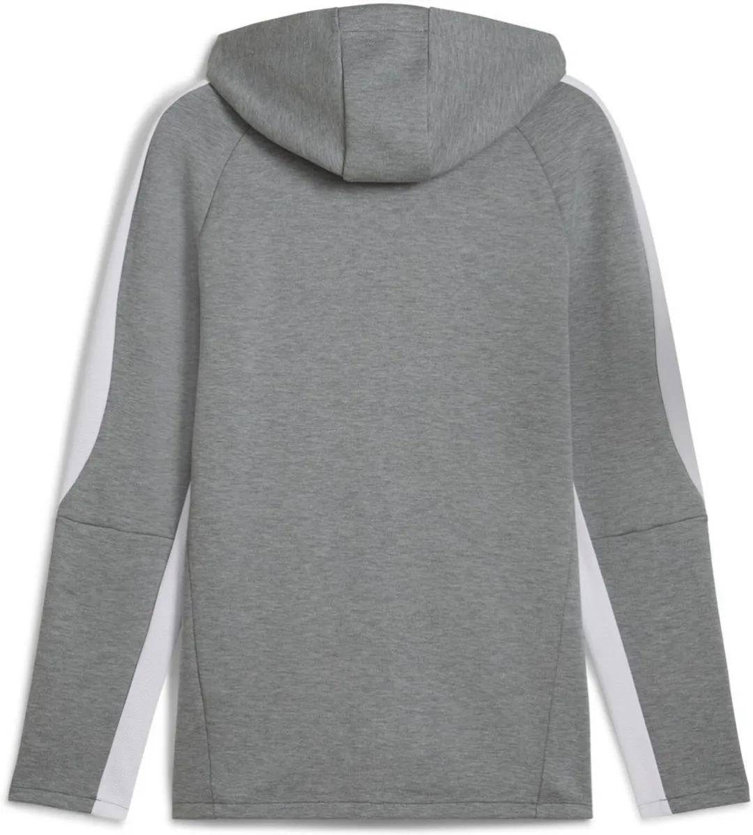 PUMA TeamEVOSTRIPE Hooded Jacket - Medium Gray