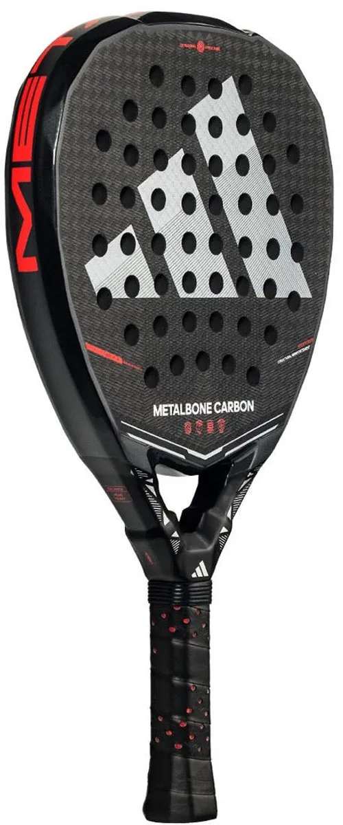 Adidas Metalbone Carbon 2026 Padelracket - Zwart/Rood