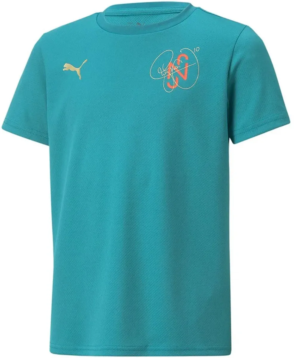 PUMA Neymar Diamond T-shirt - 5-6 jaar - Deep Aqua