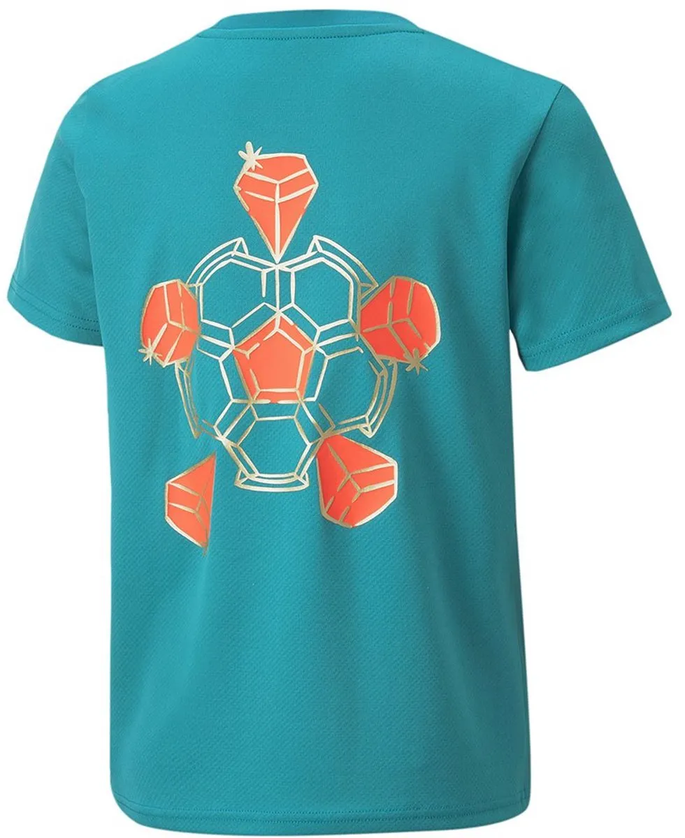 PUMA Neymar Diamond T-shirt - 5-6 jaar - Deep Aqua
