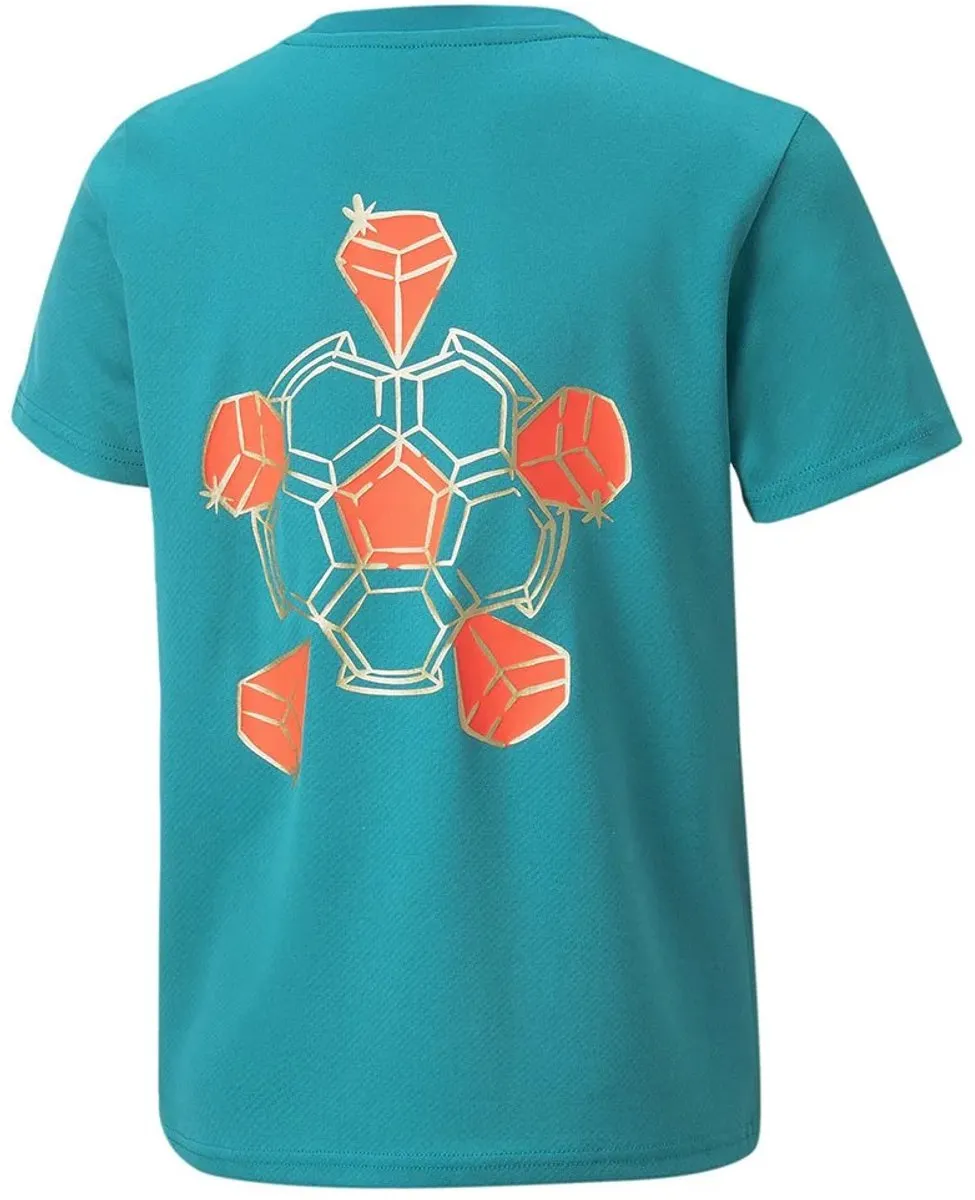 PUMA Neymar Diamond T-shirt - 5-6 jaar - Deep Aqua