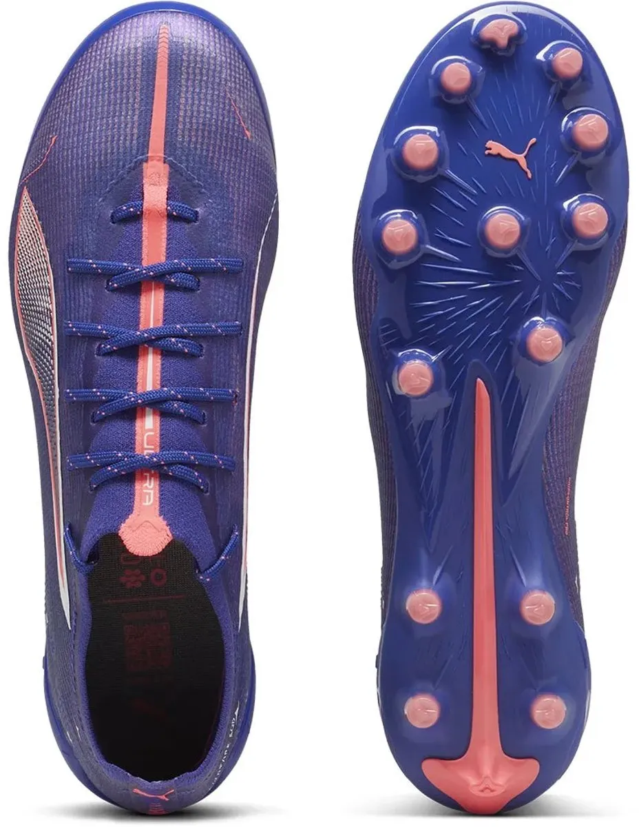 PUMA Ultra 5 Ultimate AG Voetbalschoenen - Blauw - Maat 45