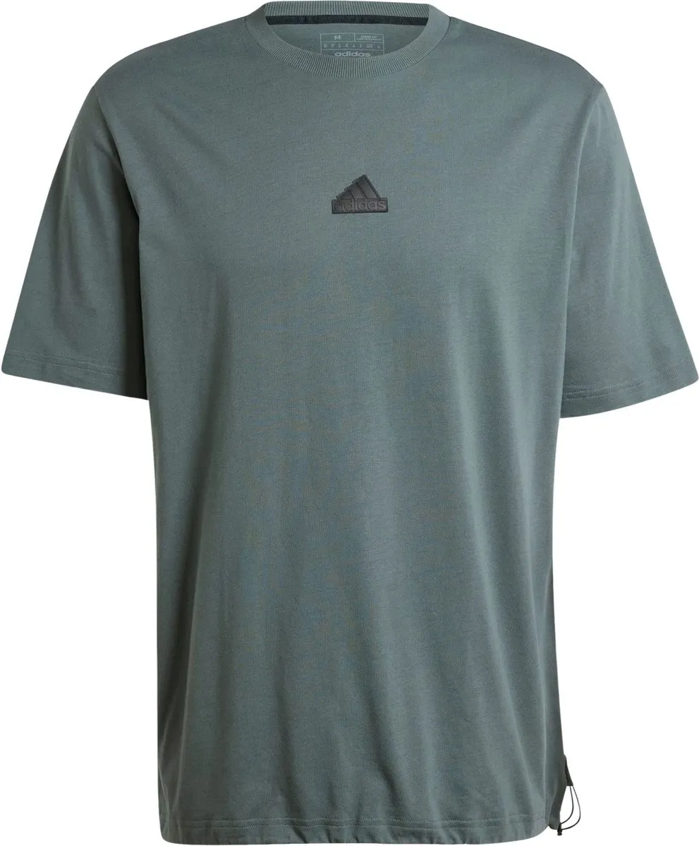 Adidas City Escape Shirt Heren S - Groen
