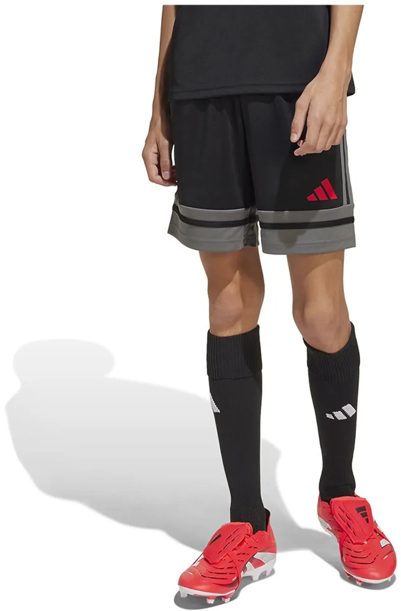 Adidas Squadra 25 Korte Broek - 5-6 jaar - Zwart
